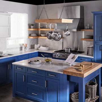 [Kitchen Cabinet] Maple, Blue