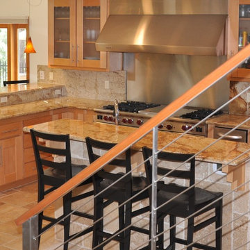 Lake Tahoe Teardown Remodel blending of two cultures light and airy