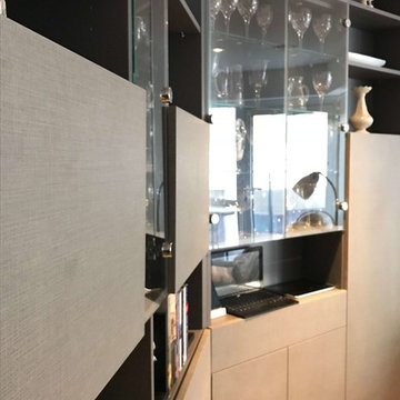 Living room Storage Solution to restore the relaxing atmosphere