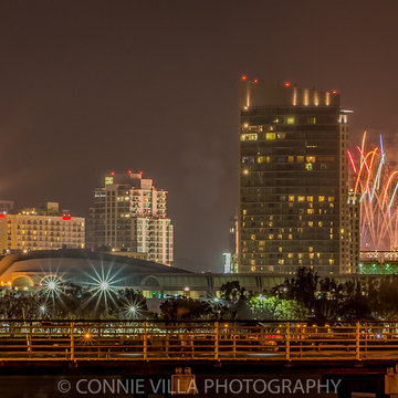 San Diego at night