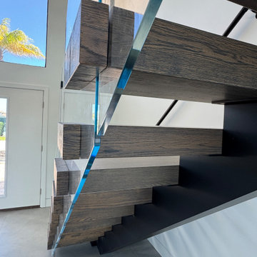 Steel and Glass Design- Tortoise Island