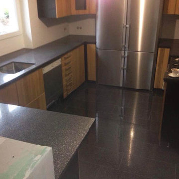 Silestone Arbeitsplatte Zirconium Zürich/ Schweiz