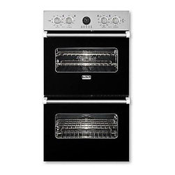 Viking 27" Double Electric Wall Oven, Black | VEDO5272BK - Ovens