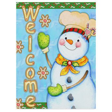 Valarie Wade 'Cookie Welcome' Canvas Art, 24"x18"