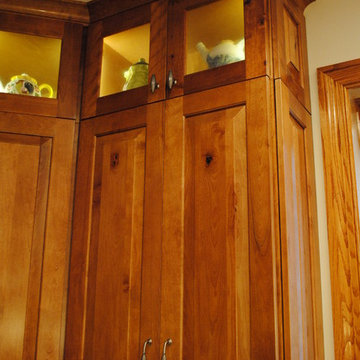 Rustic Birch Kitchen