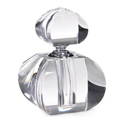 Curved Square Perfume Bottle - Decorative Objects And Figurines