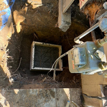 Masonry Brick Pier Replacement With Added Foundation & Footing