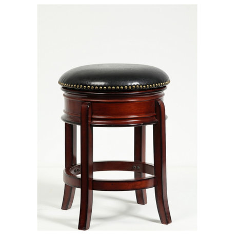 24 Hamilton Swivel Stool, Brandy