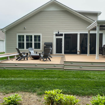 Ground Level Composite Deck