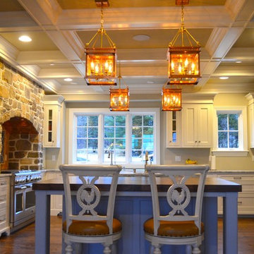 Hanging Island Lanterns, Copper Lanterns
