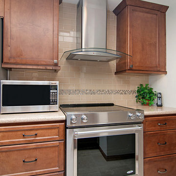 Point Loma Kitchen Remodel with Kitchen-Aid Electric Stove