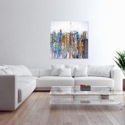 Acrylic Pour Paintings - Tango - Products