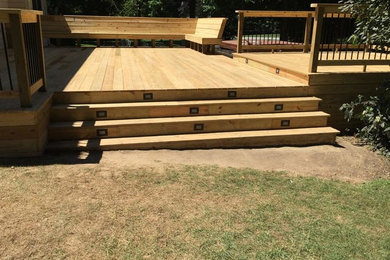 Huge backyard deck photo in Indianapolis
