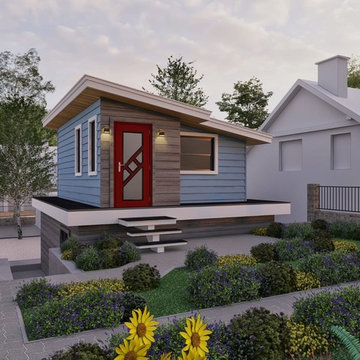 Knight St Laneway House