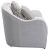 Acme Mahler Chair With 2 Pillows Beige Linen