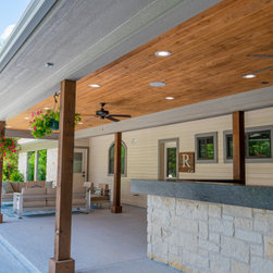 Roof Extension - Outdoor Flush-mount Ceiling Lighting