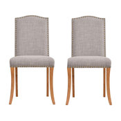 Evesham Dining Chairs, Charcoal, Set of 2