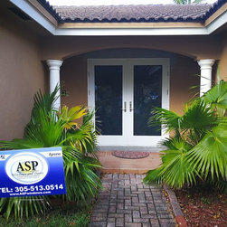 Rojas Residence in Miami - Front Doors