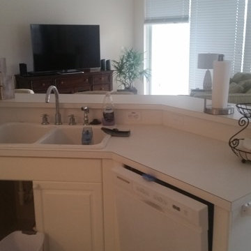 "grey storm" kitchen and little spark