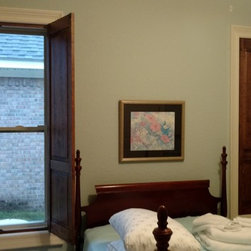 Waller Raised Panel Pine Interior Shutters - Interior Shutters