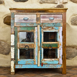 Reclaimed Wood Furniture from Crete - アクセントチェスト・キャビネット