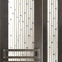 Prehung Prehung 2-1/4" Thick Mahogany Door Sidelite Art Glass Iron Work - Front Doors