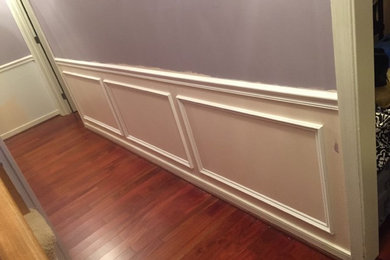 Chair rail and molding