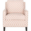 Buckler Arm Chair - Pink Peach, Beige
