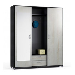 Elt Sliding Door Hallway Wardrobe - Closet Organizers