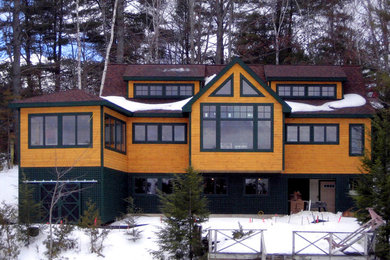 Mountain style exterior home photo in Portland Maine