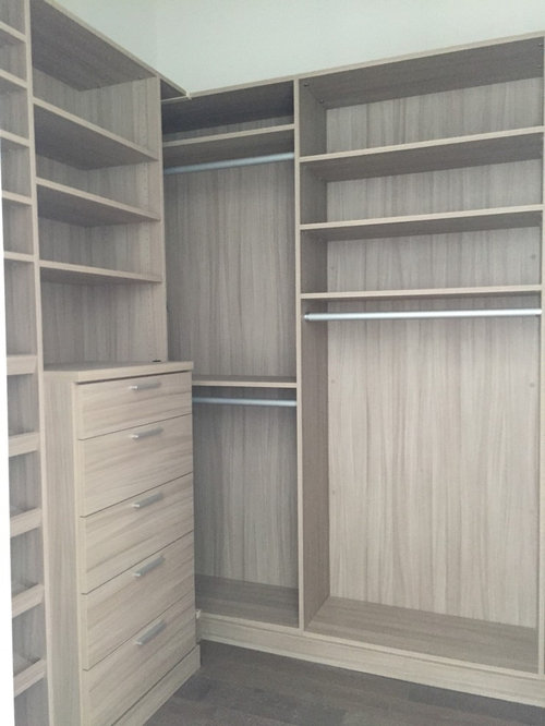 Paint inside closet
