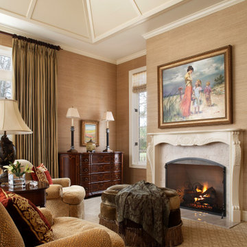 Master Bedroom & Fireplace