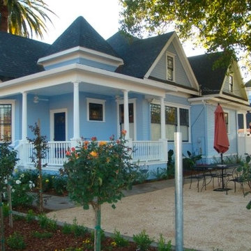 Blue Victorian Vineyard with Event Hall
