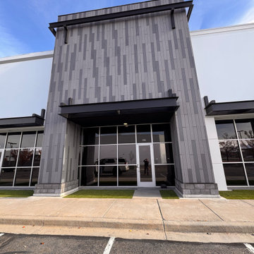 Lone Peak Upgrade | Modern Commercial Exterior by SSConstruct