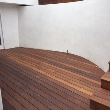 Modern IPE backyard - Santa Monica