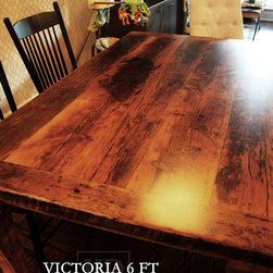 Reclaimed Wood Harvest Tables - Products