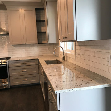 White Mocha Kitchen Granite Countertops