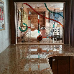 Contemporary Design - Stained Glass Panels