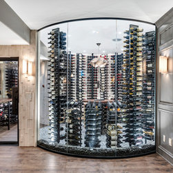 2021 National/Regional CotY Award Winner, Residential Interior $100,000 to $250, - Wine And Bar Cabinets