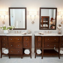 WOODEN BATHROOM MIRRORS
