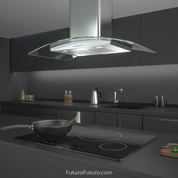 42&Prime; Moon Crystal Island Range Hood - Range Hoods And Vents