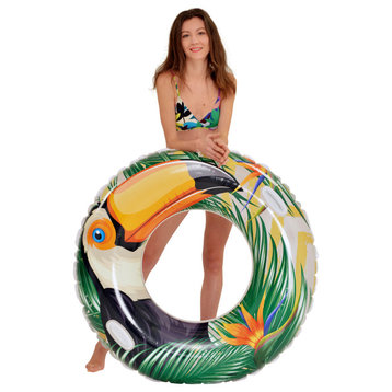 45" Tropical Toucan Inner Tube Pool Float