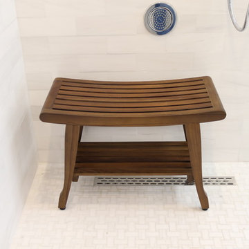 teak stool & bench