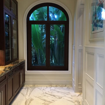 Traditional Home Bar Remodel (Miami, FL)