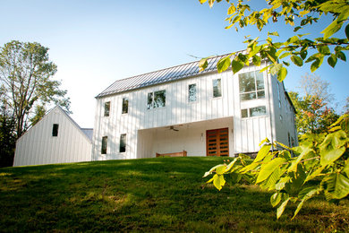 Inspiration for a country exterior home remodel in Other