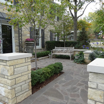 Summit Classic Garden Renovation - Entry Courtyard