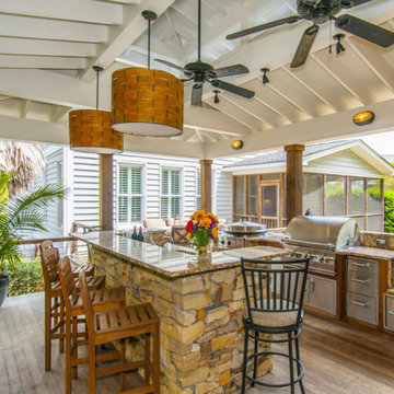 Outdoor Kitchen Installations with Evo Circular Cooktop