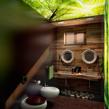 Deep forest fairy tale