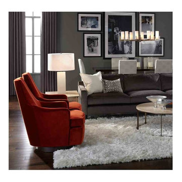 Daphne Swivels & Allure Cocktail Table