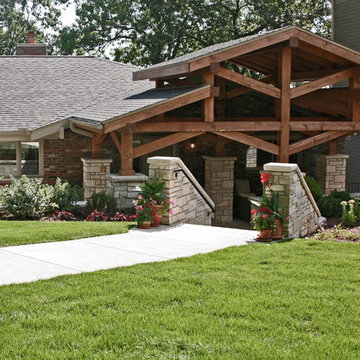 Booth Lake Portico & Exterior Remodel